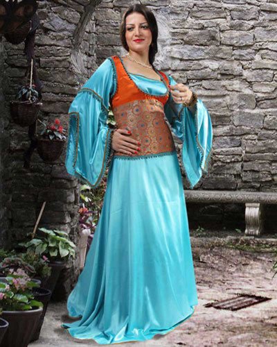 Pirate Wench Renaissance Medieval Gown (Large)