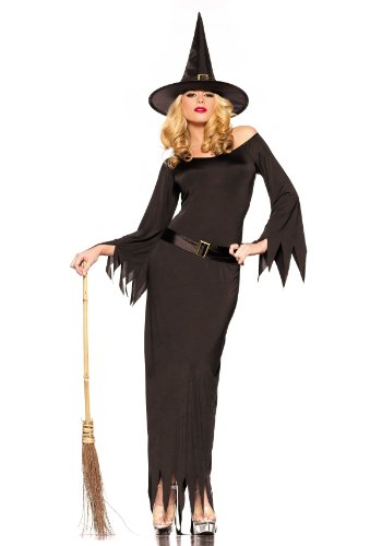 Be Wicked Witch Diva Costume, Black, Small/Medium