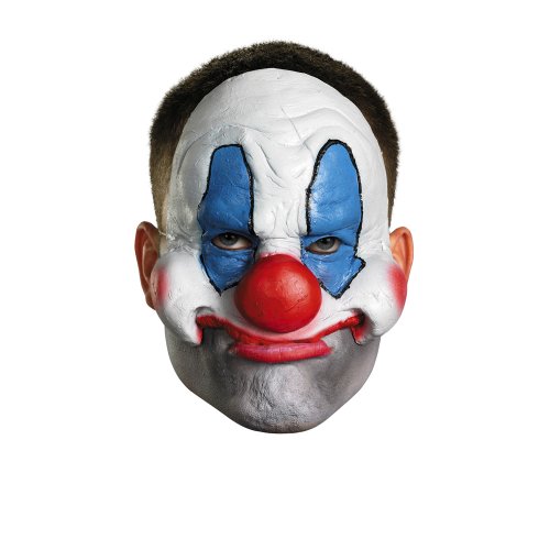 Chinless Evil Clown – Vinyl Adult Mask