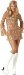California Costumes Women's Adult-Disco Dolly, Multi, M (8-10) Costume
