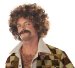 California Costumes Men's Disco Dirt Bag Wig & Moustache