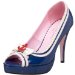Leg Avenue Women's Matey Peep Toe Pump