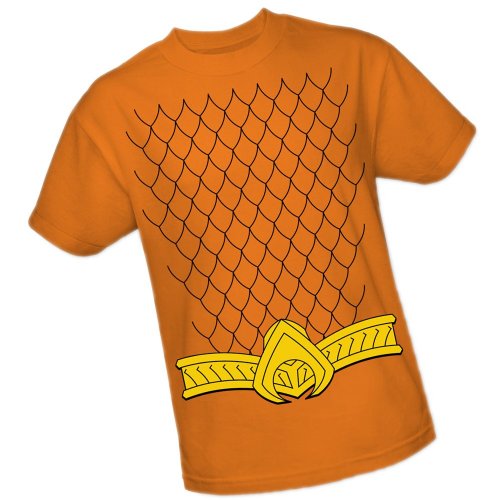 Aquaman Costume — DC Comics – The New 52 Adult T-Shirt, XXX-Large