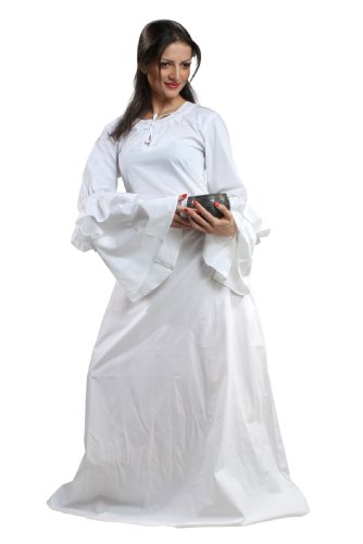 Armor Venue – Anne of Cleves Chemise – Renaissance Clothing Costume – White Large
