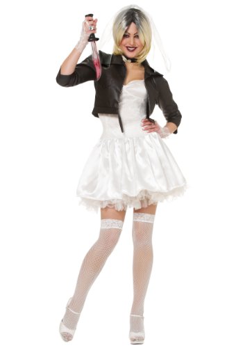 Bride-of-Chucky-Costume-Large-Dress-Size-12-14-0