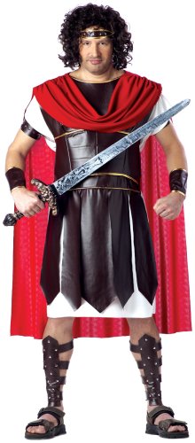 California Costumes Men’s Plus Size-Hercules, Brown/Red, PLUS (48-52) Costume