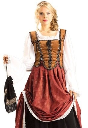 Deluxe Scottish Brigadoon Costume – Medium – Dress Size 10-14