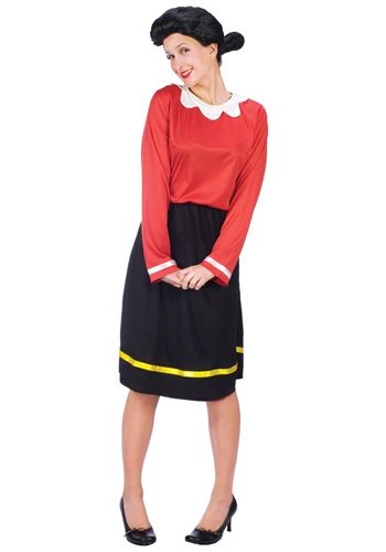 Olive Oyl (Popeye) – Medium/Large Adult Costume (10-14)