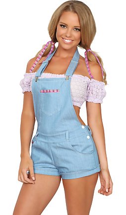 3WISHES Women’s Sexy Country Gal Costume Made in USA