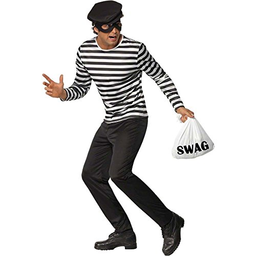 Bank Robber Adult Costume – Medium