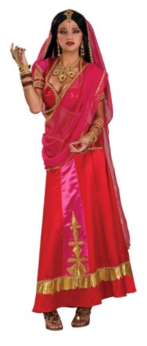 Rubie’s Costume Bollywood Beauty Costume, Red/Pink/Gold, Standard